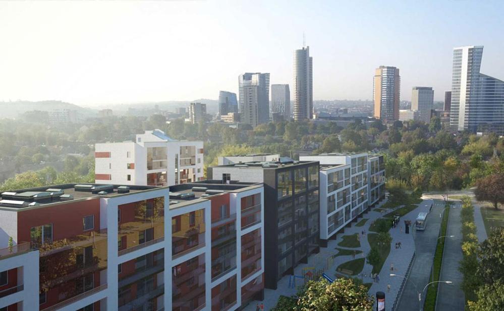 Vilnius Nice Apartment With Nice Balcony Bagian luar foto